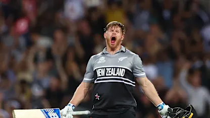Logo of Superb and unusual Glenn Phillips century breaks the T20 mould