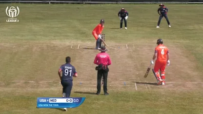 Netherlands v USA | Match Highlights | ICC Cricket World Cup League 2