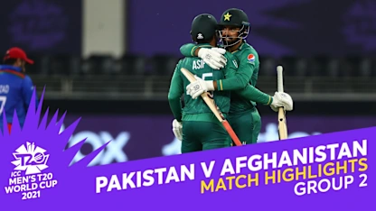 Logo of Match highlights: Pakistan v Afghanistan