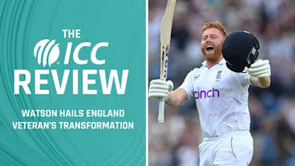 Logo of Watson hails England veteran's transformation | The ICC Review