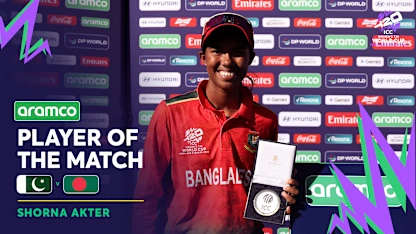 Shorna Akter’s vital innings in Southampton | Aramco POTM Highlights | Women's T20WC 2026