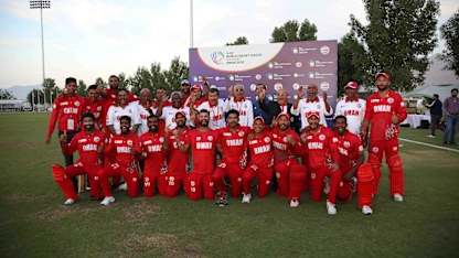 Logo of Oman v USA, 11th Match, ICC World Cricket League Division Three at Al Amarat, Nov 16 2018
