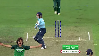 WICKET: Beaumont trapped in front