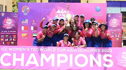 Logo of ICC Associate Member Women's Performance of the Year - UAE