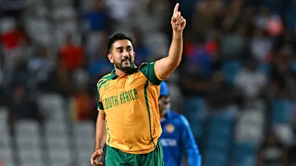 Logo of Shamsi three-for runs through Afghanistan lower-order | T20WC 2024