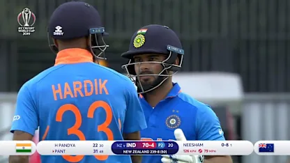 Logo of CWC19 SF: IND v NZ – Highlights of India's innings
