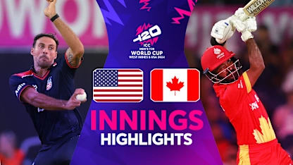 Logo of Canada post 194/5 in tournament opener in Dallas | T20 World Cup