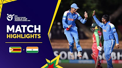 India complete clinical win against Zimbabwe | Match Highlights | U19 CWC 2026