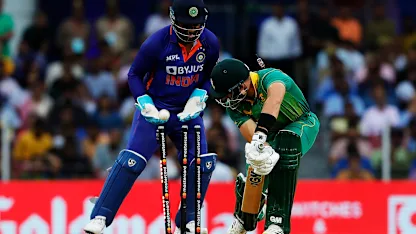 Logo of Kuldeep Yadav recreates 'perfect' delivery from 2019 World Cup