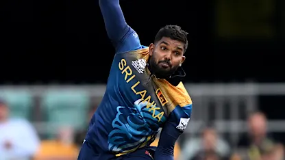 Hasaranga wraps up the Afghanistan innings with Mujeeb-Ur Rahman stumped | T20WC 2022