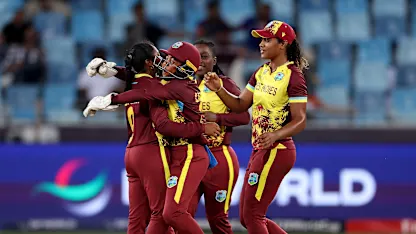Logo of Afy Fletcher rocks Scotland recovery with back-to-back wickets | WT20WC 2024