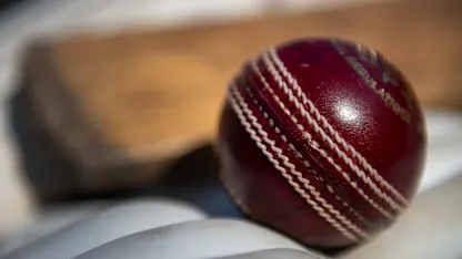 Logo of bat and ball