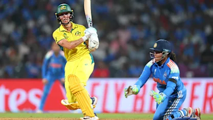 LIVE: Australia cross 300 in CWC25 semi-final against India