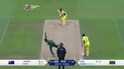 #CT17 Aus v Ban: Australia innings so far