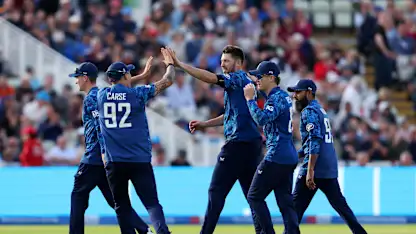 Logo of England's bowling all-rounder ruled out of West Indies ODIs