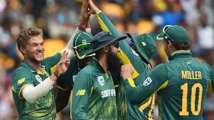 Logo of South Africa had Sri Lanka reduced to 81/4 within 12 overs