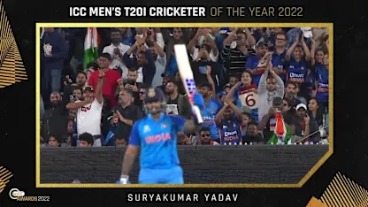 Logo of Suryakumar Yadav accepts ICC Men’s T20I Cricketer of the Year award