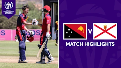 Logo of Jersey claim first ODI victory | Match Highlights