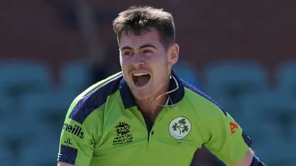 Logo of HAT-TRICK! Ireland pacer Josh Little rips through New Zealand middle-order | T20WC 2022