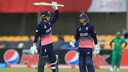 Heather Knight led from the front with her 109-ball 106.
