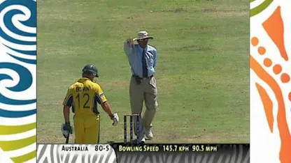 Logo of 23 Days to Go Shane Bond's 6 Wicket Haul