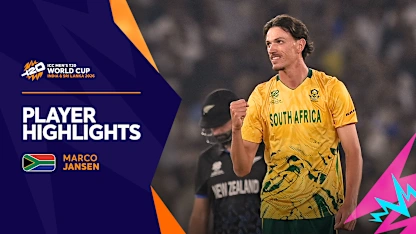 Marco Jansen shines with the ball | Player Highlights | T20WC 2026