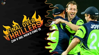 Final Over Thriller: Zimbabwe v Ireland | CWC 2015