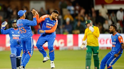 Logo of Indian spinner credits coach Gambhir for resurgence after maiden five-wicket haul