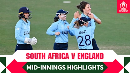 M13 Mid-Innings Highlights: South Africa v England