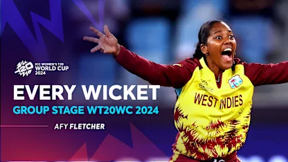 Logo of Every Afy Fletcher wicket so far | WT20WC 2024