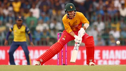 LIVE: Zimbabwe chase hangs in balance against Sri Lanka