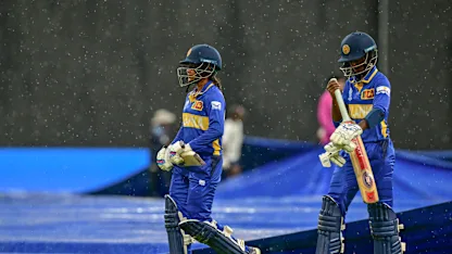LIVE: Rain clears, CWC25 game to restart with 20 overs each