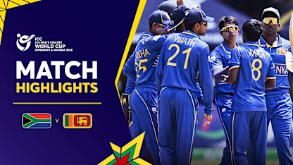 Sri Lanka keep final four chances alive | Match Highlights | U19 CWC 2026