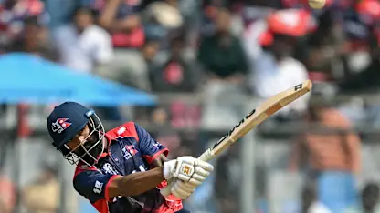 Dipendra Singh Airee smashes one hard to the boundary | T20WC 2026