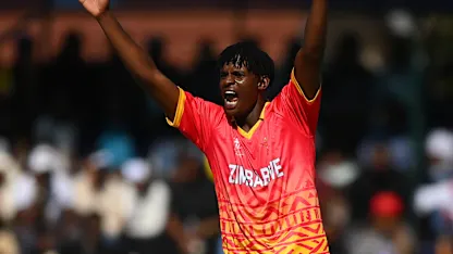 Logo of Richard Ngarava on Zimbabwe's journey inspired by fervent fans | CWC23 Qualifier