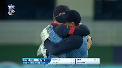 T20WCQ: NAM v OMA – Namibia claim first-ever T20 World Cup place