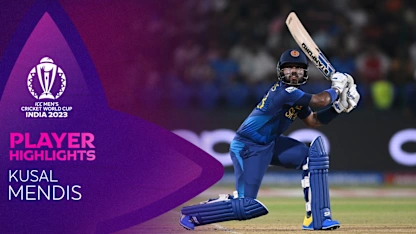 Logo of Kusal Mendis fireworks boost Sri Lanka hopes against South Africa | CWC23