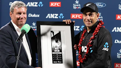 Ross Taylor of New Zealand