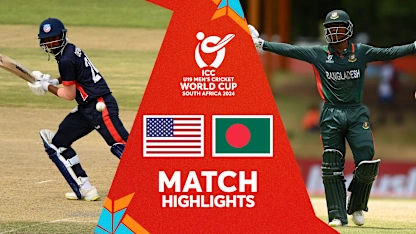 USA vs BAN | Match Highlights | U19 CWC 2024