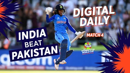 Logo of Jemimah wins it for India | Digital Daily: Episode 4 | Women's T20WC 2023