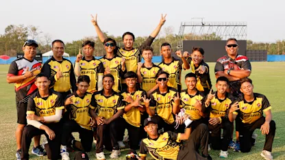 Logo of Brilliant hundred for Akram takes Malaysia into semi-finals but Kuwait top Group A with three wins