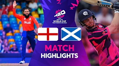 Logo of Scotland impress against England before rain plays spoilsport | Match Highlights | T20WC 2024