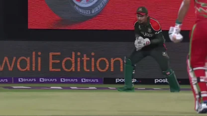 Logo of BANvOMN: Bangladesh get their second wicket