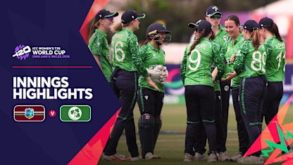 Ireland's attack fires to limit West Indies to 128 | Innings Highlights | Women's T20WC 2026