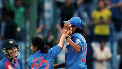 Logo of ENG v IND - Jhulan Goswami Feature