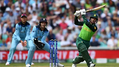 CWC19: Eng v SA – Quinton de Kock, 68 (74)