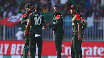 Logo of Shakib Al Hasan with the golden arm