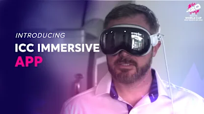 Logo of ICC announces ‘ICC Immersive’ app exclusively for Apple Vision Pro users