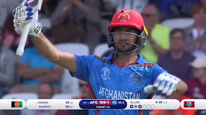 CWC19: AFG v WI – Highlights of Ikram Ali Khil's 93-ball 86