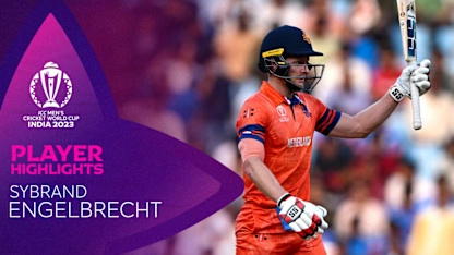 Logo of Engelbrecht's valiant fifty stands out for Netherlands | CWC23